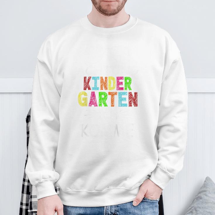 Children's Attention Kindergarten Ich Komme Kindergarten Child Sweatshirt Geschenke für alte Männer