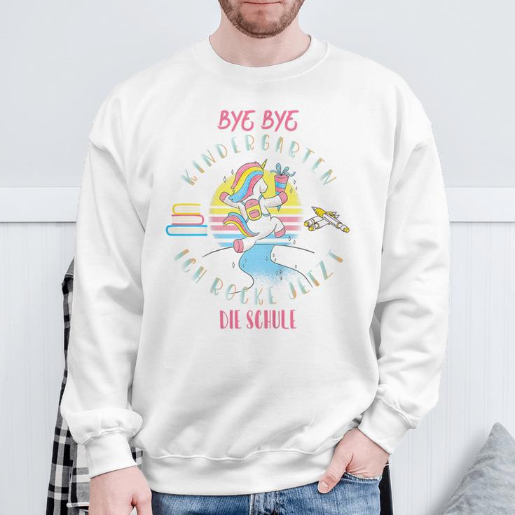 Children's Bye Bye Kindergarten Ich Rocke Jetzt Die Schule School Sweatshirt Geschenke für alte Männer