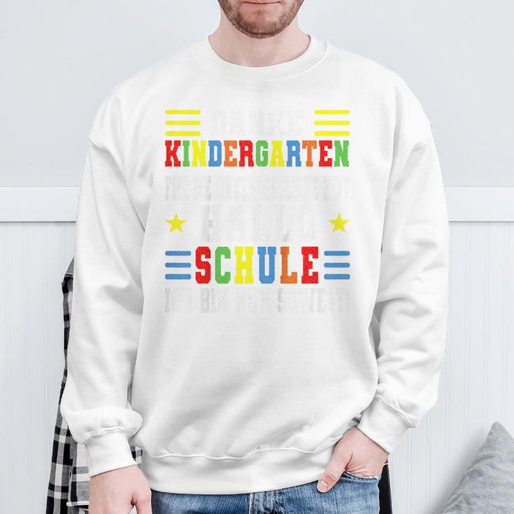 Children's Danke Kindergarten Für Die Unvergessliche Zeit Hello Schule Sweatshirt Geschenke für alte Männer