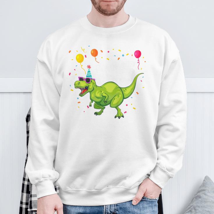 Children's Geburtstags 5 Jahre Junge Dinosaurier Dino Ich Bin 5 Sweatshirt Geschenke für alte Männer