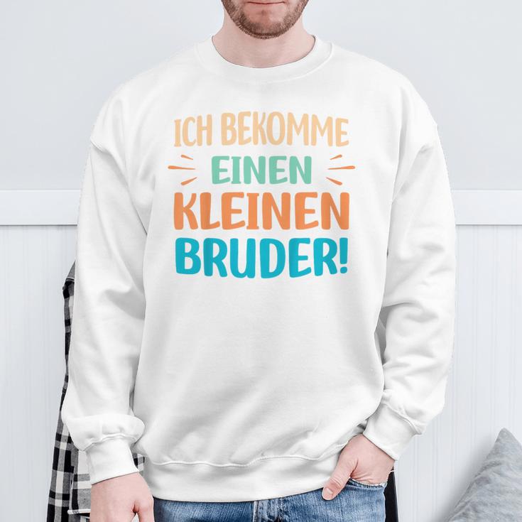 Children's Ich Bekomme Einen Kleine Bruder Ich Bekomme Einen Kleine Bru 80 Sweatshirt Geschenke für alte Männer