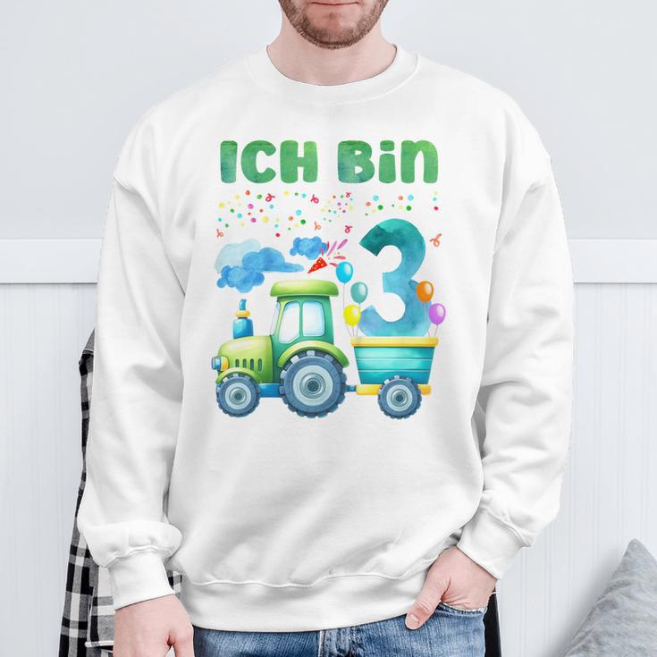 Children's Ich Bin 3 Jahre Alt Tractor Sweatshirt Geschenke für alte Männer