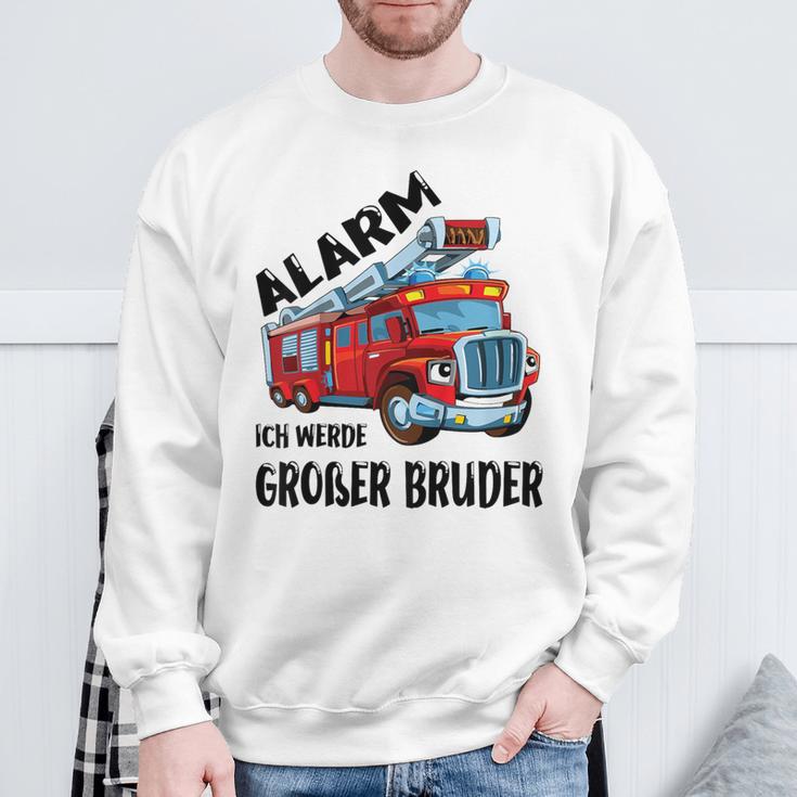 Children's Ich Werde Ein Großer Bruder 2024 Zum Big Brother Befördert Sweatshirt Geschenke für alte Männer