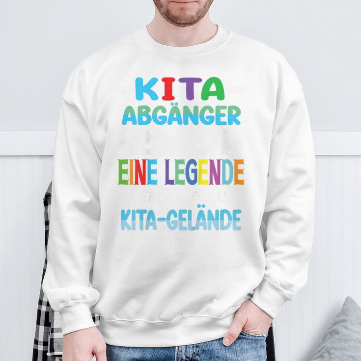 Children's Kita Abgänger 2024 Eine Legendeerlässt Das Kita Gelände Sweatshirt Geschenke für alte Männer