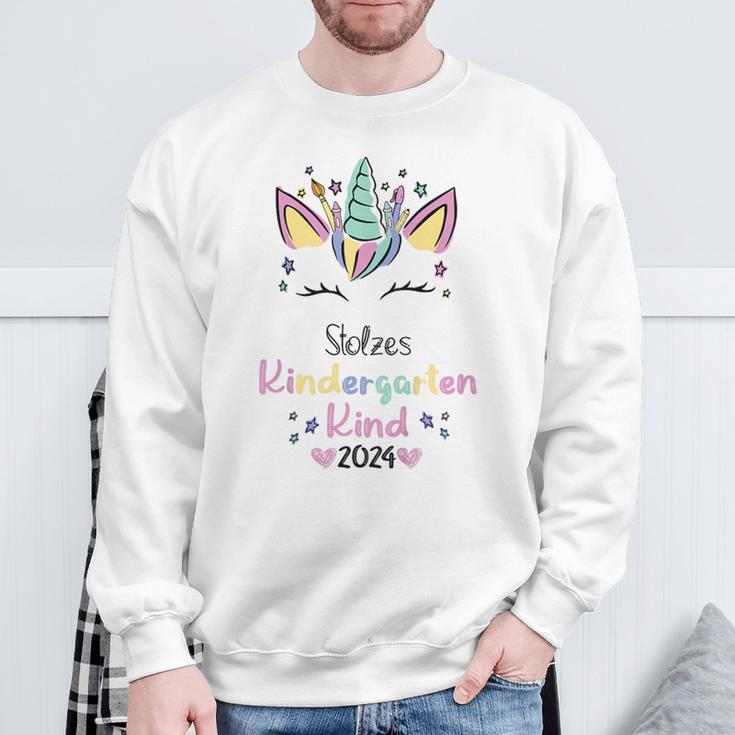 Children's Stolzes Kindergarten 2024 Kita Kiga Gray Sweatshirt Geschenke für alte Männer