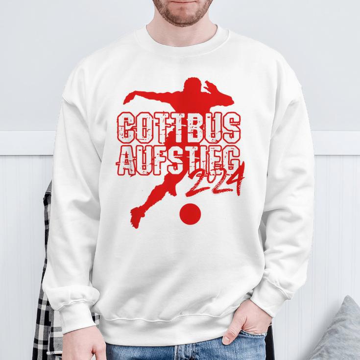 Cottbus Kicken Club Football Fan Rise Brandenburg Red Sweatshirt Geschenke für alte Männer