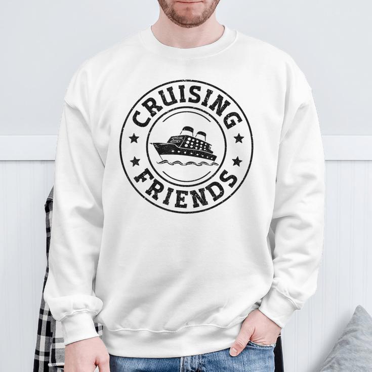 Cruise Retrointage Cruise Ship Friends Sweatshirt Geschenke für alte Männer