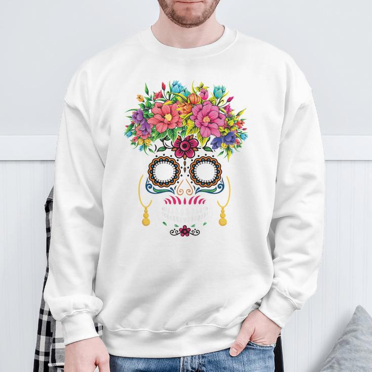 Dia De Los Muertos Costume Replacement Fancy Dress Costume Carnival Sweatshirt Geschenke für alte Männer