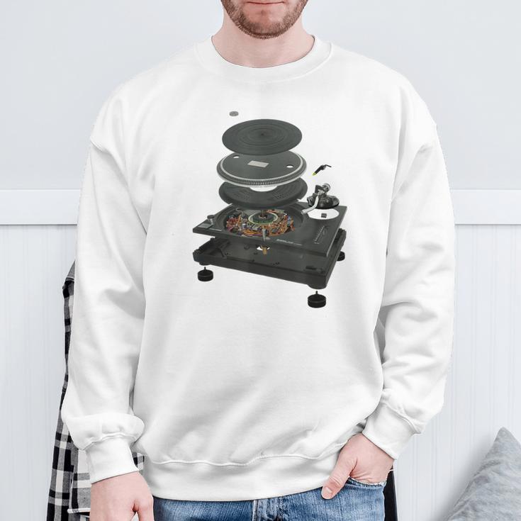 Dj Turntable 1210 Mk2 Sweatshirt Geschenke für alte Männer