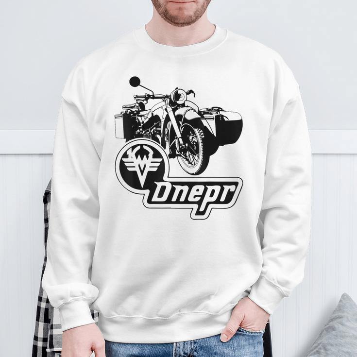 Dnepr Motorcycle Span Offroad Biker Sweatshirt Geschenke für alte Männer