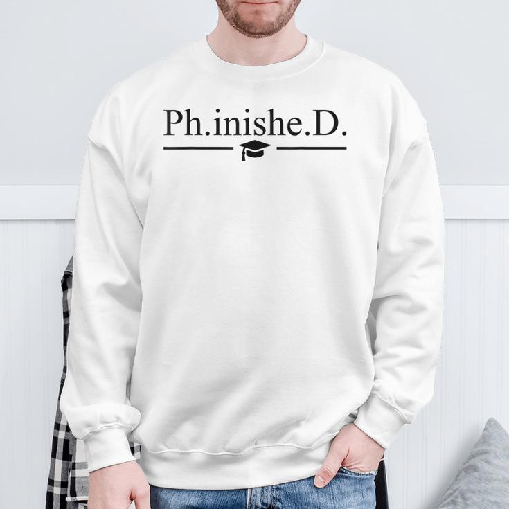 Doktorarbeiterteidigt Promotion 2024 Doctor Sweatshirt Geschenke für alte Männer