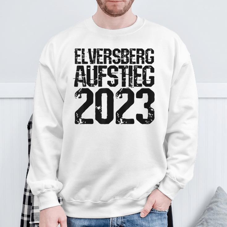 Elversberg Saarland Sve 07 Fan 2 League Aufsteigung 2023 Football Sweatshirt Geschenke für alte Männer