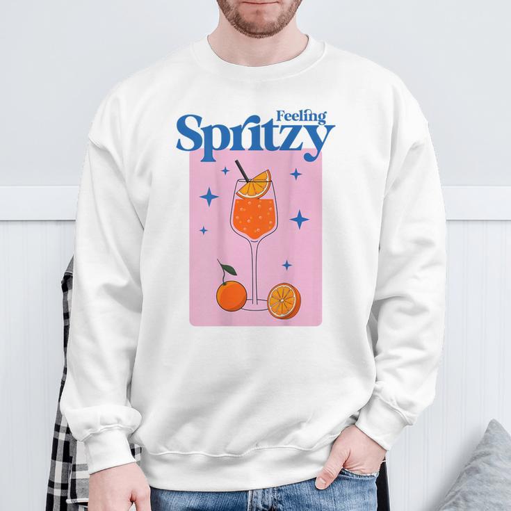 Feeling Spritzy X Hallöchen Aperölchen Spritz Stars Sweatshirt Geschenke für alte Männer