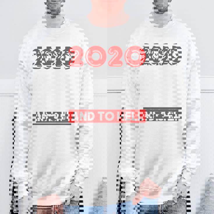 Good Tidings And Cheer And To Hell With This Year 2020 Sweatshirt Gifts for Old Men