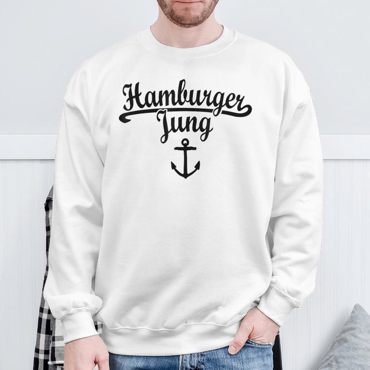 Hamburger Jung Classic Sweatshirt Geschenke für alte Männer