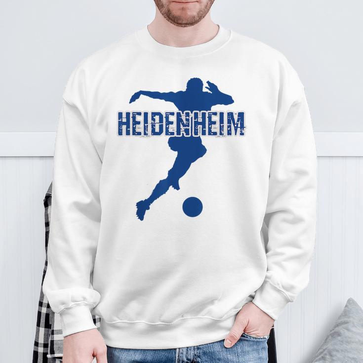 Heidenheim Football Fan Red Sweatshirt Geschenke für alte Männer