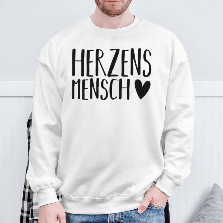 Herzensmensch Freundinnen Beste Freundinnen Beste Freundinnen Sweatshirt Geschenke für alte Männer