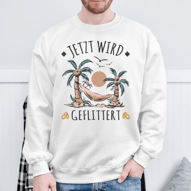 Honeymoon Accessories Jetzt Wird Geflittert Sweatshirt Geschenke für alte Männer