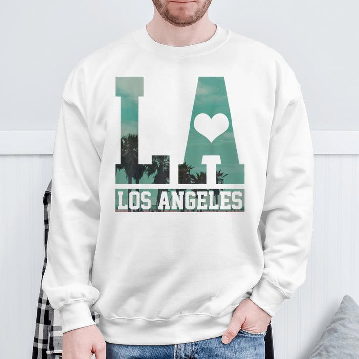 Los Angelesintage California Usa America Souvenir Sweatshirt Geschenke für alte Männer