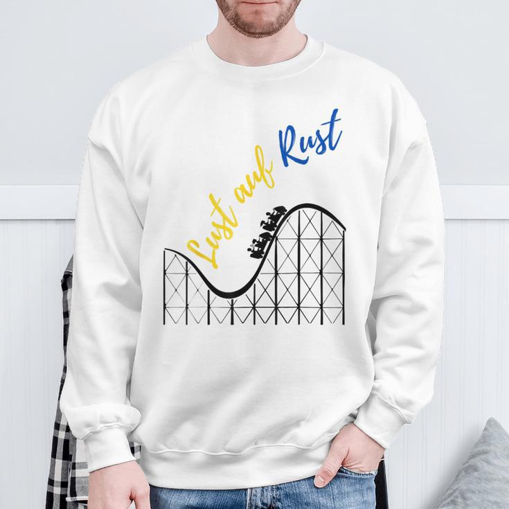 Lust Auf Rust Roller Coaster Amusement Park Sweatshirt Geschenke für alte Männer