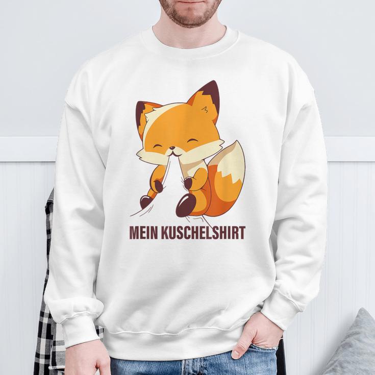 Mein Kuschel Fox Pyjamas Nightdress Fox Sweatshirt Geschenke für alte Männer