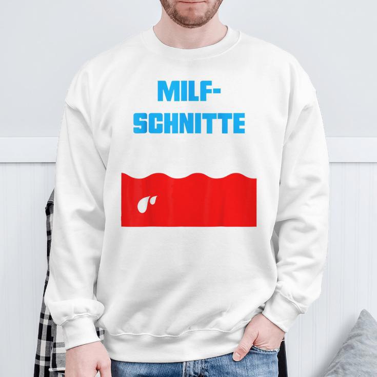 Milfschnitte I Love Milfs Sauf Malle Blue Sweatshirt Geschenke für alte Männer