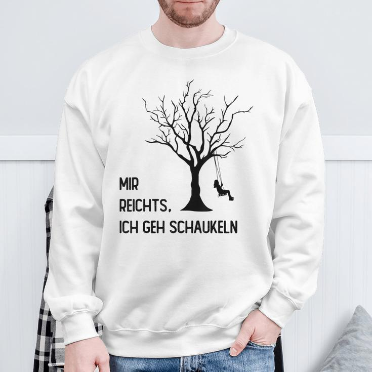 Mir Reichts Ich Geh Schau Sweatshirt Geschenke für alte Männer