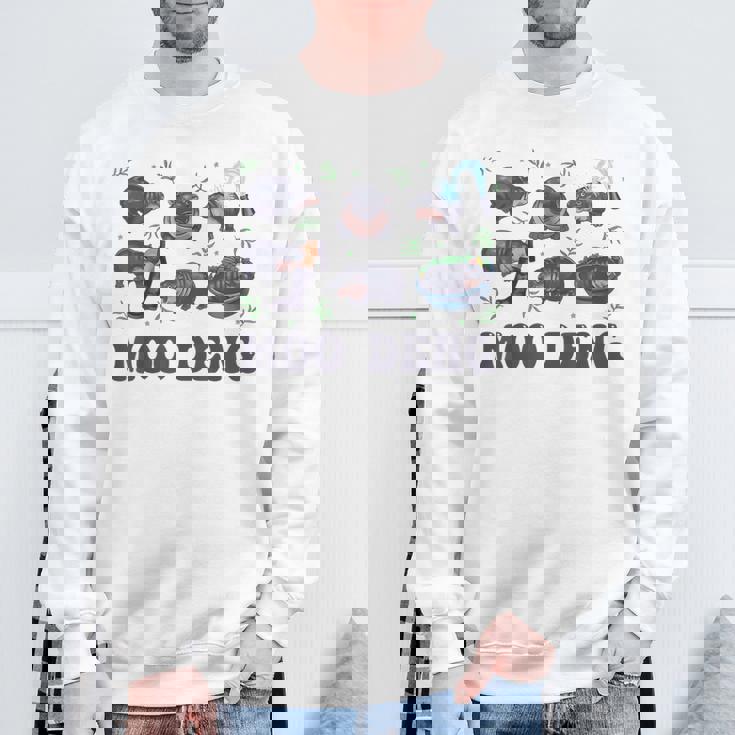 Moo Deng Baby Hippo Collection Cute Animal Hippo Lovers Sweatshirt Gifts for Old Men