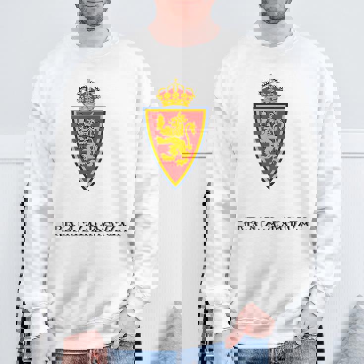 Real Zaragoza Mil Banderas Ondearan Camisa de entrenamiento Regalos para ancianos