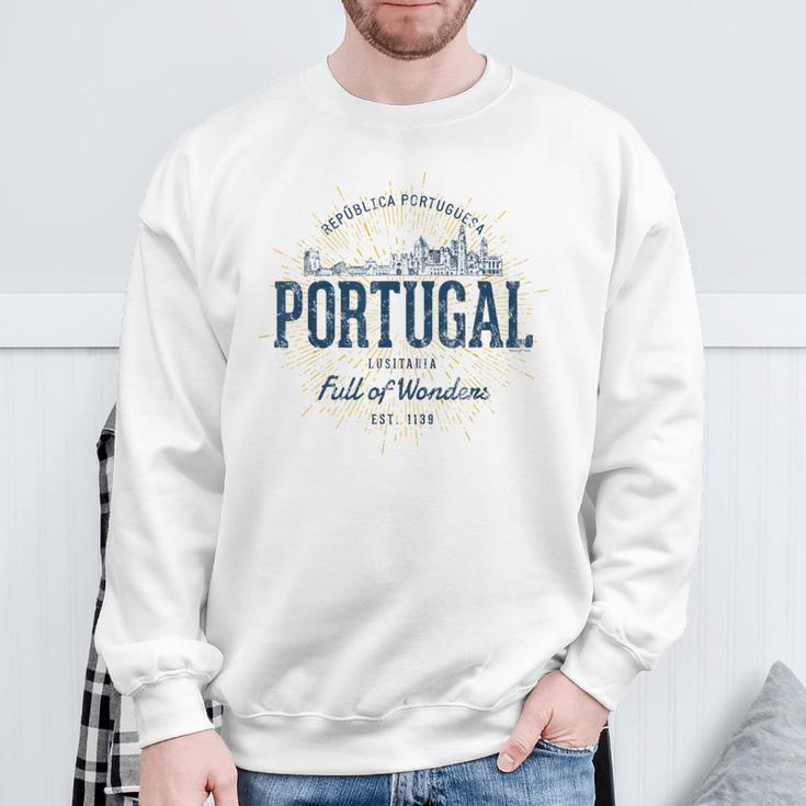 Retro Styleintage Portugal Sweatshirt Geschenke für alte Männer