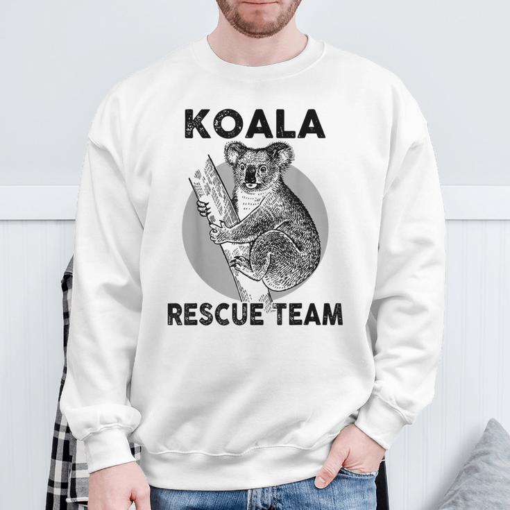 Rettet Den Koalabärintage Animals Outfits Rescue Australia Sweatshirt Geschenke für alte Männer