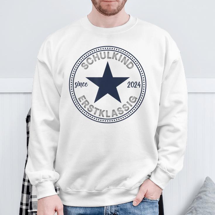 Schulkind Erstklassig 2024 Sweatshirt Geschenke für alte Männer