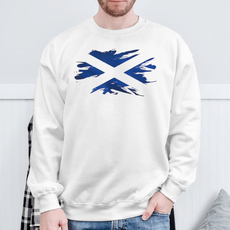 Scotland Scotland Flag Scotland S Sweatshirt Geschenke für alte Männer