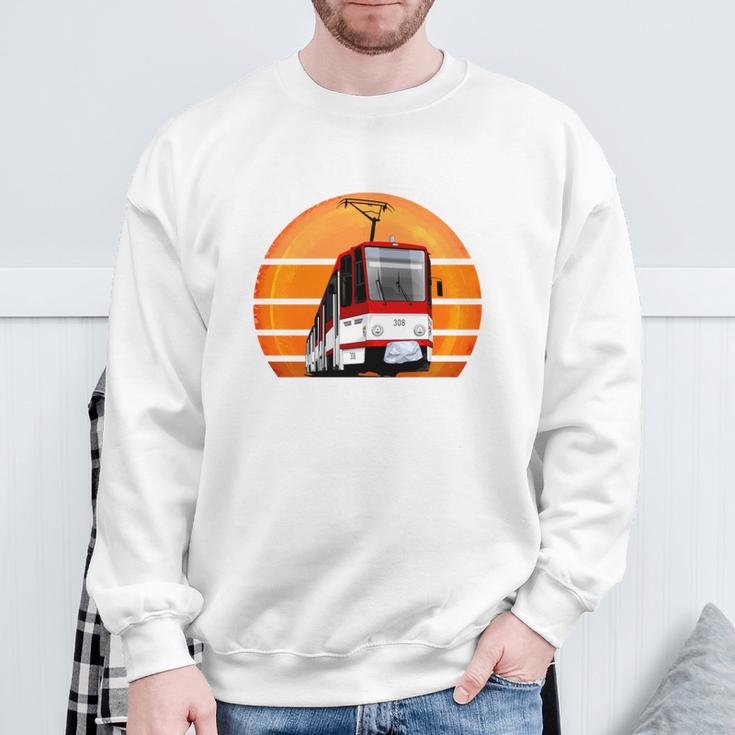 Straßenbahn Yoga Lustiges Strassenbahn Kt4d Straßenbahn Sweatshirt Geschenke für alte Männer