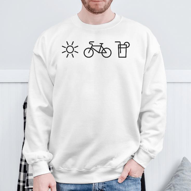 Sun – Bicycle – Limo X Summer Cycling Sweatshirt Geschenke für alte Männer