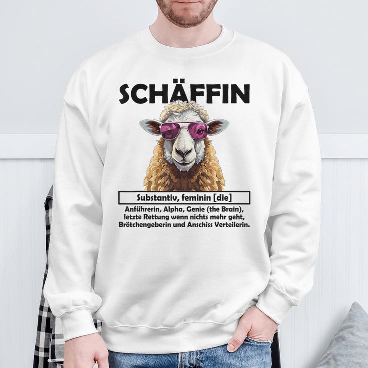 Supervisor Chefin Schäffin Gray Sweatshirt Geschenke für alte Männer