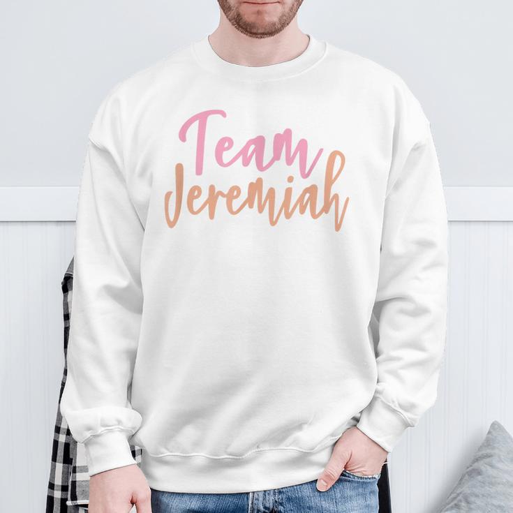 Team Jeremiah Sweatshirt Geschenke für alte Männer