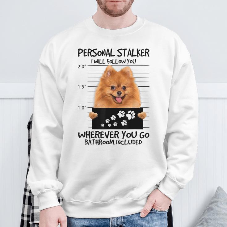 Treuer Spitz Hundefreund Dog Owner's Sweatshirt Geschenke für alte Männer