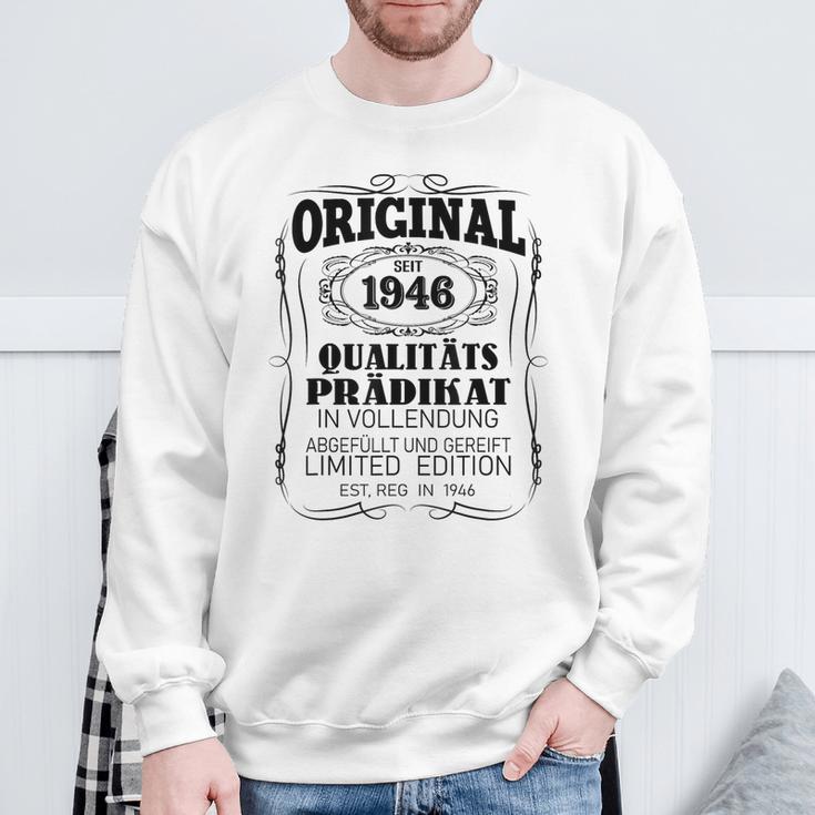 Vintage Original 1946 Geboren Jahrgang 1946 Sweatshirt Geschenke für alte Männer