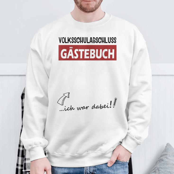 Volksschule Geschafft Popular School Graduation Guest Book 4 Class S Sweatshirt Geschenke für alte Männer