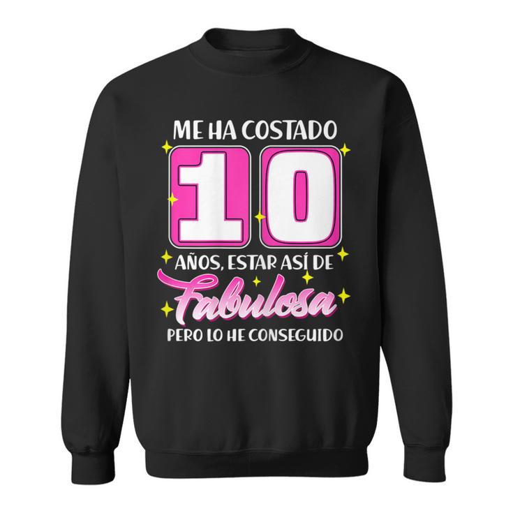 10 Años Fabulosa Cumpleaños 10 Camisa de entrenamiento
