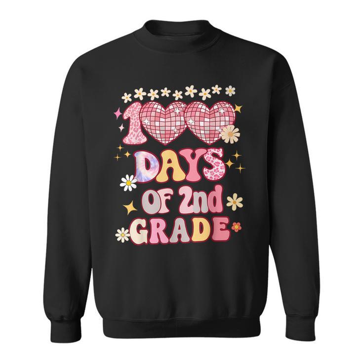 100 Tage 2 Klasse Alles Gute Zum 100 Schultag Für Kinder Lehrer Sweatshirt