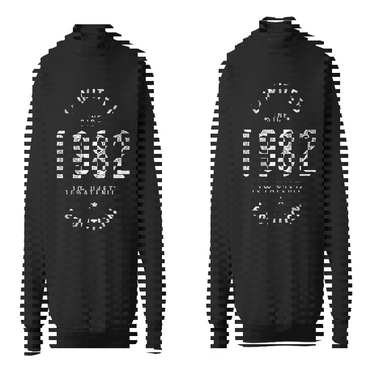 1982 Limited Edition Birth Year Milestone Birthday Vintage Sweatshirt