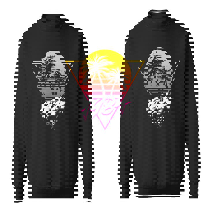 1984 Camicia 35° Regalo Compleanno Retrò Synthwave Outrun Felpa