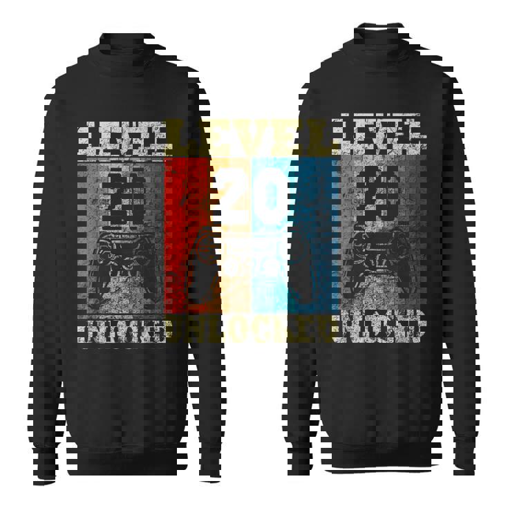 20 Cumpleaños Level Unlockedintage Para Jugadores Camisa de entrenamiento