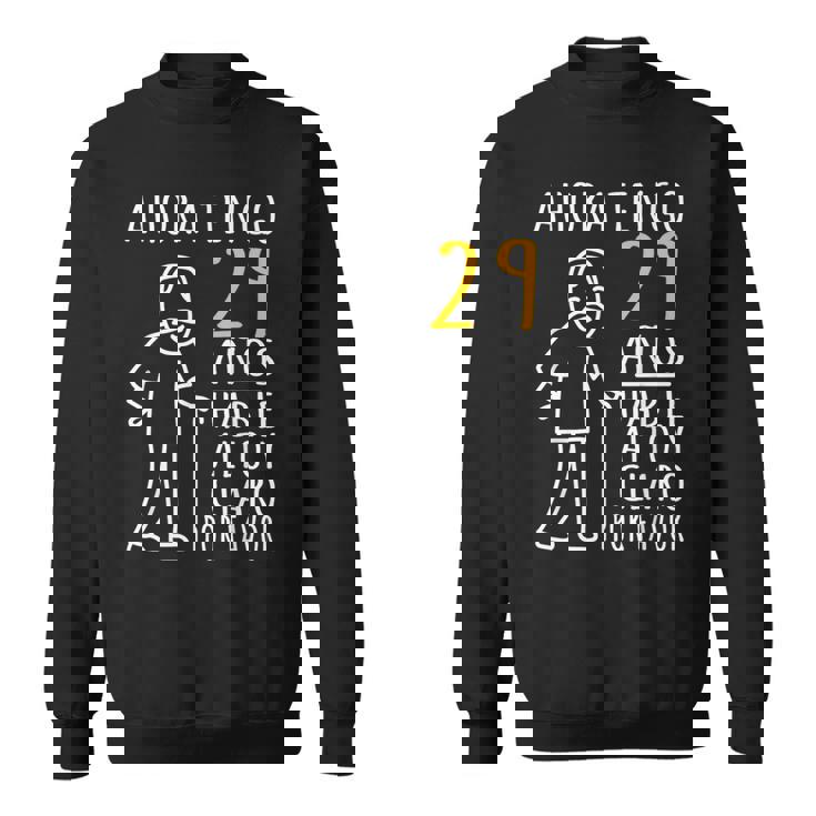 29 Cumpleaños Ahora Tengo 29 Años Divertido Aniversario Camisa de entrenamiento