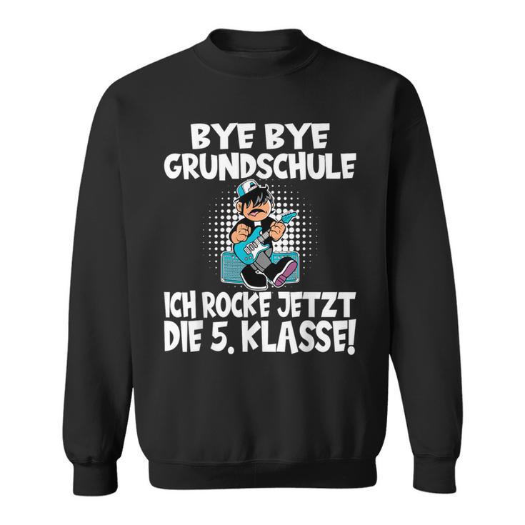 5 Class Bye Bye Primary School Ich Rock Jetzt Die 5Th Class Sweatshirt