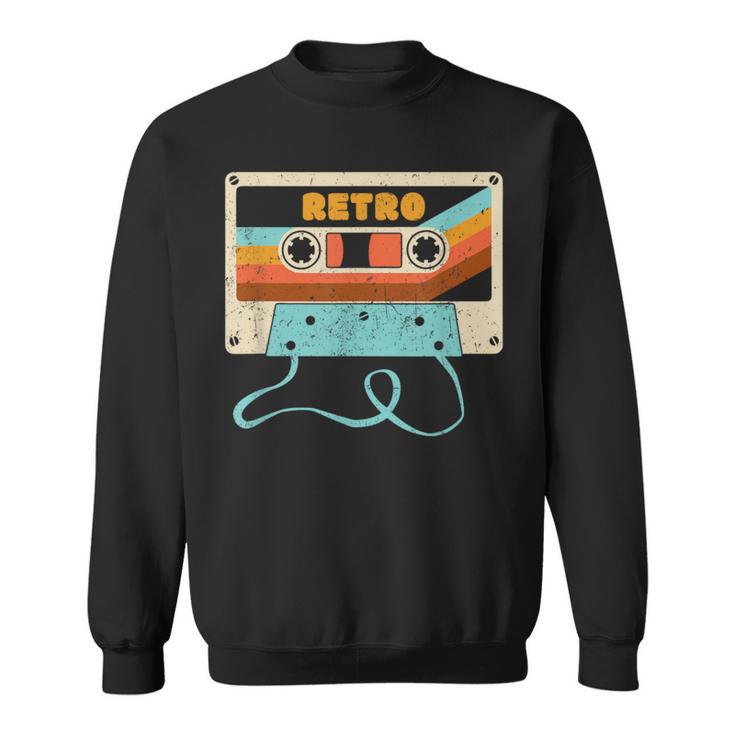 70S 80S 90S Retrointage Cassette Sweatshirt