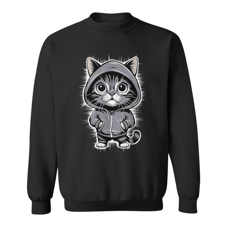 Adorable Cat Sweatshirt