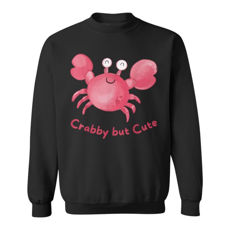 Adorablemente Lindo Cangrejo Para Niñas Niños Cangrejo Pero Lindo Camisa de entrenamiento